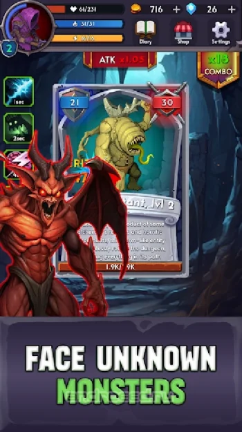 Dungeons of Dragons Collectible Card Roguelike RPG - скриншот 4