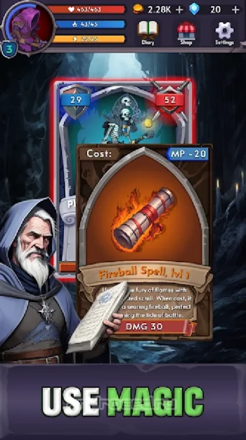 Dungeons of Dragons Collectible Card Roguelike RPG - скриншот 5