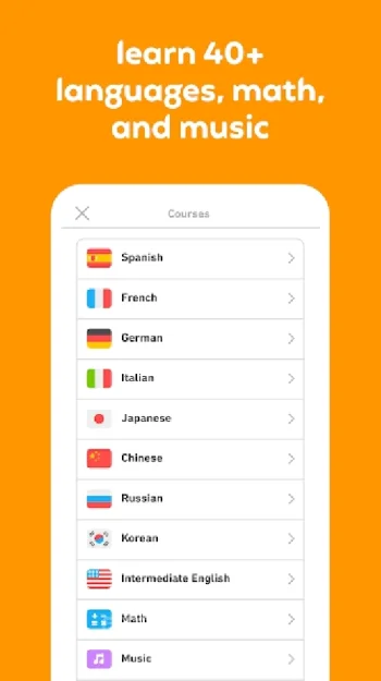 Duolingo: Учи языки бесплатно - скриншот 1