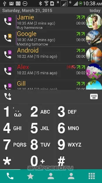 DW Contacts and Phone Pro - скриншот 1