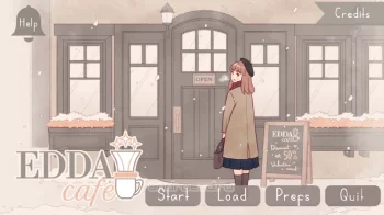 EDDA Cafe Visual Novel - скриншот 1
