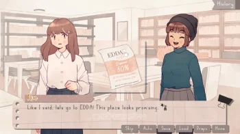 EDDA Cafe Visual Novel - скриншот 3
