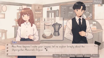 EDDA Cafe Visual Novel - скриншот 4