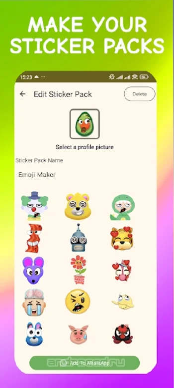 Emoji Maker - Create Stickers & Memoji - скриншот 3