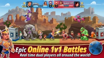 Epic Brawl - Royale Clash Game - скриншот 1