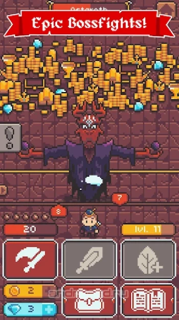 Eternis Heroes - Pixel Roguelike RPG - скриншот 2