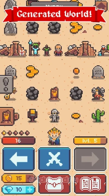 Eternis Heroes - Pixel Roguelike RPG - скриншот 4