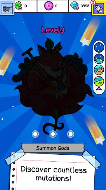 Evolution Galaxy - игра Межпланетных Мутантов - скриншот 3