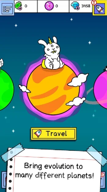 Evolution Galaxy - игра Межпланетных Мутантов - скриншот 4