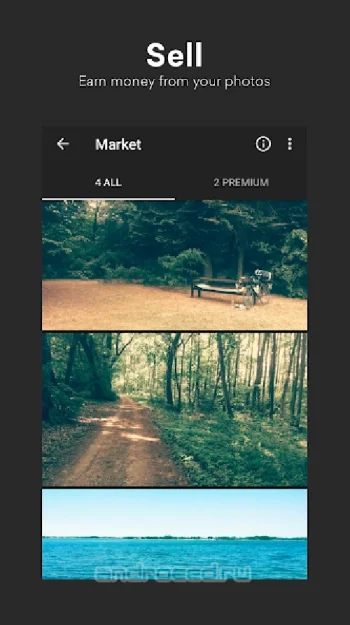 EyeEm - Фото Фильтры Камера - скриншот 1