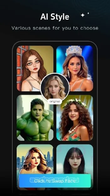 FacePlay - Face Swap Video - скриншот 3