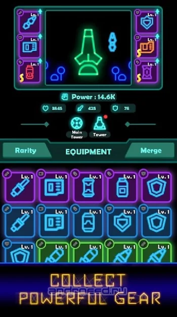 Falltopia: Epic Space Idle RPG - скриншот 4