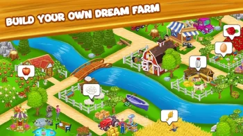 Farm Day Village фермер: Offline игры - скриншот 2