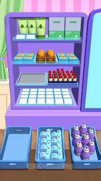 Fill Up Fridge: Organizing Game - скриншот 2