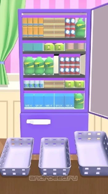 Fill Up Fridge: Organizing Game - скриншот 5