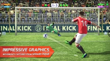 Final kick - Online football - скриншот 1
