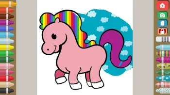 Finger Paint Coloring Book - скриншот 1