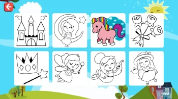 Finger Paint Coloring Book - скриншот 2