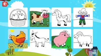 Finger Paint Coloring Book - скриншот 5