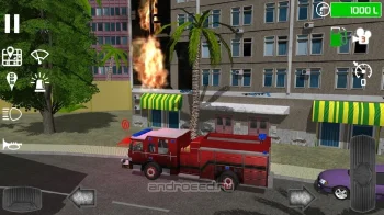 Fire Engine Simulator - скриншот 2