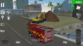 Fire Engine Simulator - скриншот 4