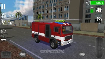 Fire Engine Simulator - скриншот 5
