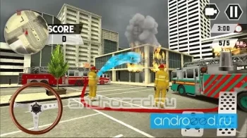 Fire Truck Simulator - скриншот 1