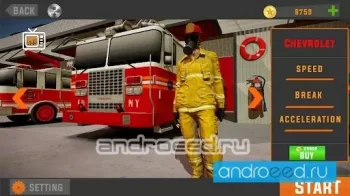 Fire Truck Simulator - скриншот 2