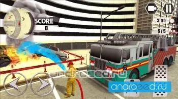 Fire Truck Simulator - скриншот 4