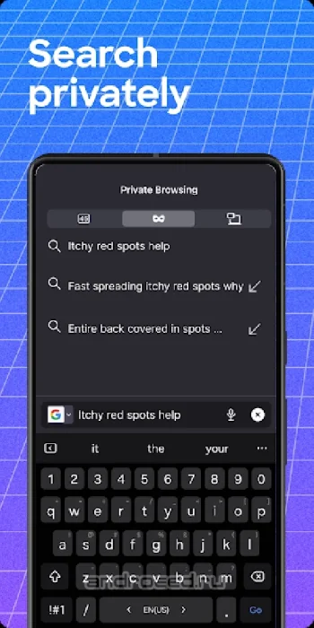 Firefox: приватный браузер - скриншот 2