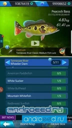Fishing Hook : Bass Tournament - скриншот 1