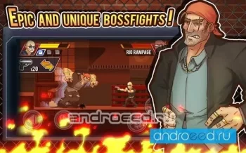 Fist of Rage: 2D Battle Platformer - скриншот 3