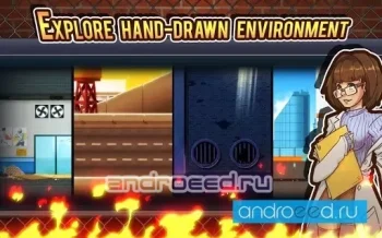 Fist of Rage: 2D Battle Platformer - скриншот 2