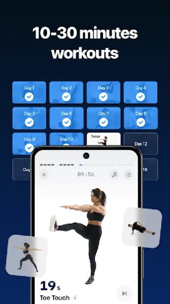 Fitify: Домашняя тренировка и фитнес-планы - скриншот 4