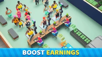 Fitness Club Tycoon - скриншот 2