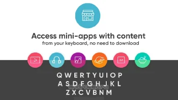 Fleksy Keyboard (Full) - скриншот 2