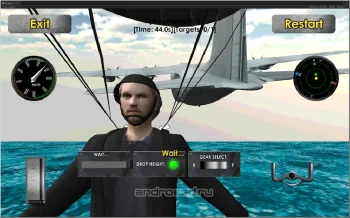 Flight Sim Transport Plane 3D - скриншот 1
