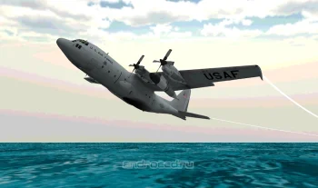 Flight Sim Transport Plane 3D - скриншот 2