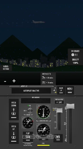 Flight Simulator 2d - realistic sandbox simulation - скриншот 3