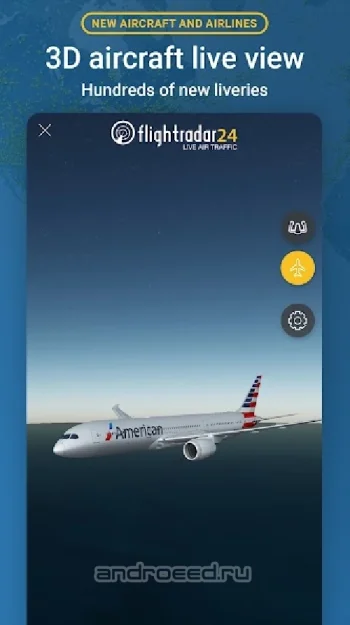 Flightradar24 трекер полетов - скриншот 4