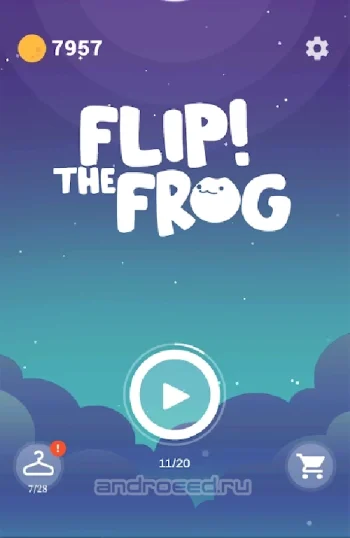 Flip! the Frog - Новая игра про милого лягушонка! - скриншот 1