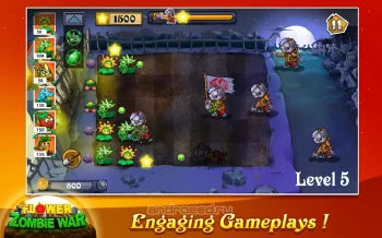 Flower Zombie War - скриншот 2