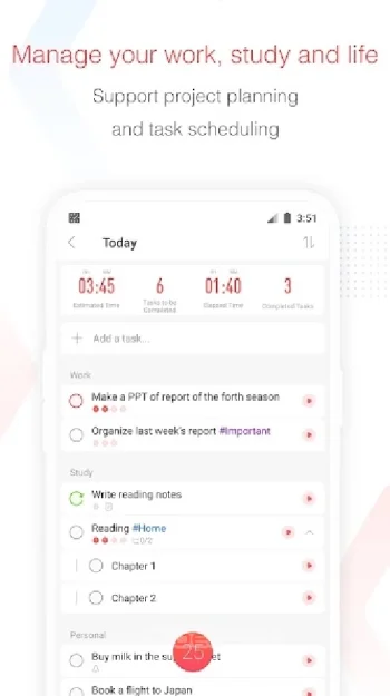 Focus To-Do:Техника Помидора & Управление Задачами - скриншот 3