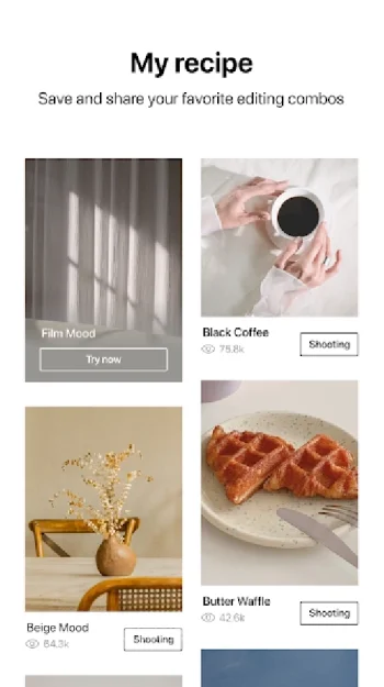 Foodie - Camera for life - скриншот 4
