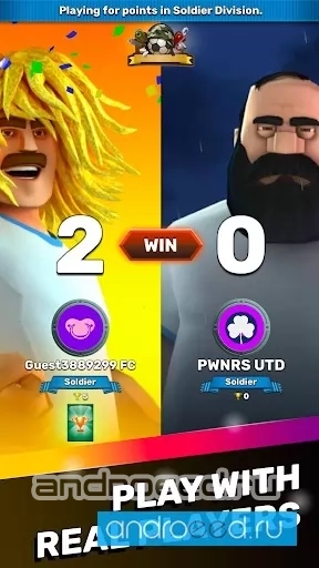 Football Clash Arena 2018: Free Football Strategy - скриншот 4