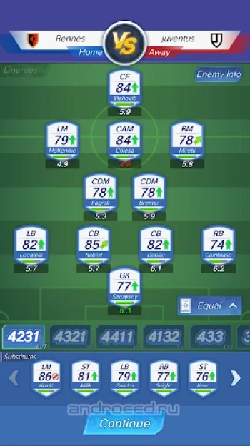 Football Rising Star - скриншот 2
