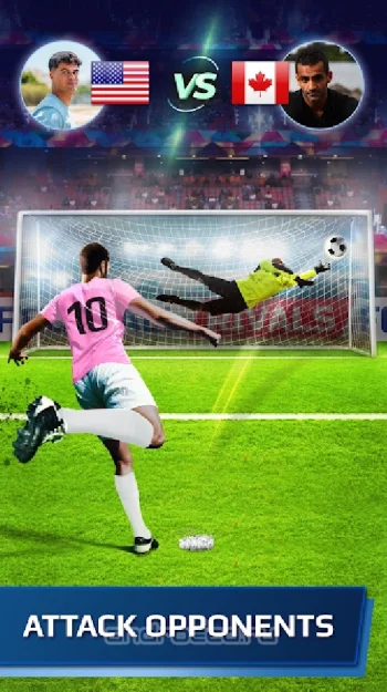 Football Rivals: Online Soccer - скриншот 1