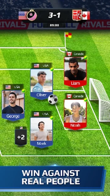 Football Rivals: Online Soccer - скриншот 3