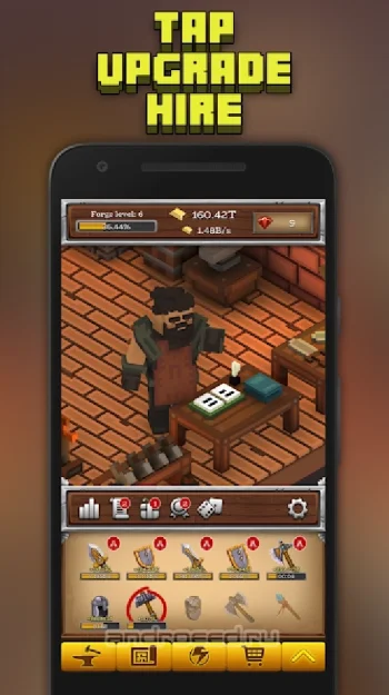 ForgeCraft - Idle Tycoon - скриншот 3