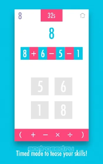 Fourte - Math Game - скриншот 3